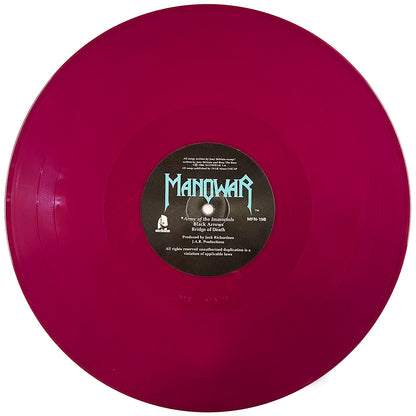MANOWAR LP Hail To England (Purple Coloured Vinyl) with Insert
