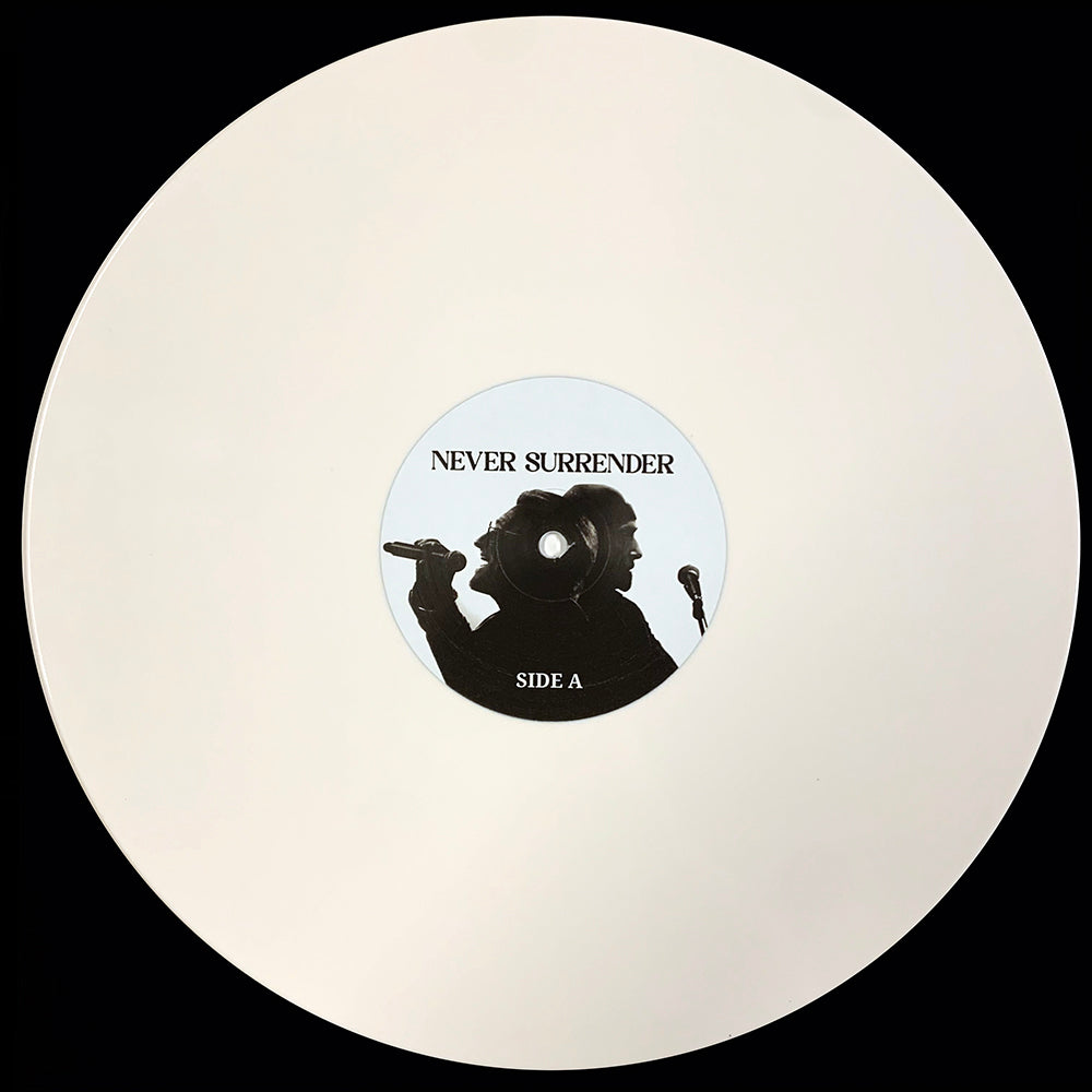 U2 BONO & THE EDGE LP Never Surrender (White Coloured Vinyl) PROMO EDITION