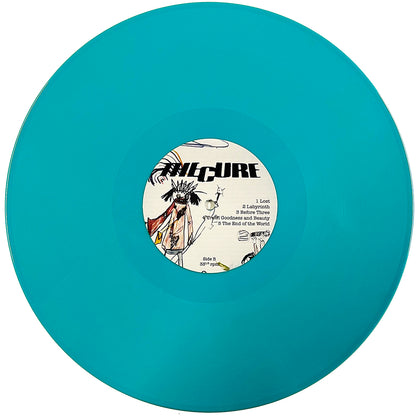 THE CURE 2xLP The Cure (2004) (Turquoise Coloured Vinyls) with Illustrated Side