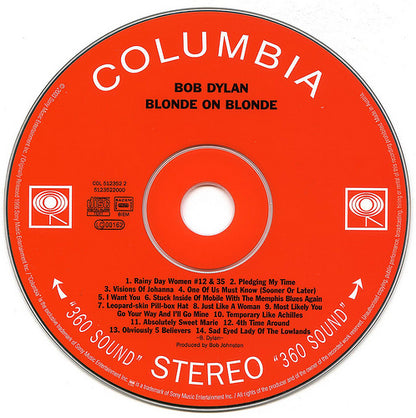 BOB DYLAN CD Blonde on Blonde (Remastered)