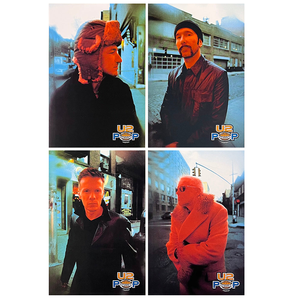 U2 BOX SET 5xLP Popmartians (Yellow Coloured Numbered 200 Copies)
