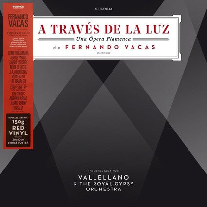 FERNANDO VACAS LP A Través De La Luz (Una Ópera Flamenca) (Red Coloured Vinyl)