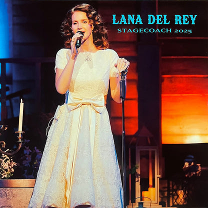 LANA DEL REY LP Stagecoach 2025 (Red Marbled Coloured Vinyl)