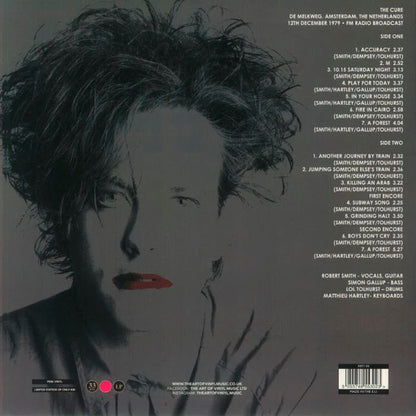THE CURE LP De Melkweg, Amsterdam, The Netherlands 1979 (Pink Coloured)