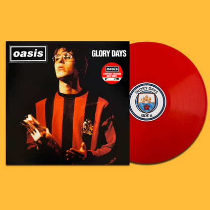 OASIS LP Glory Days (Red Colour Vinyl) PROMO EDITION