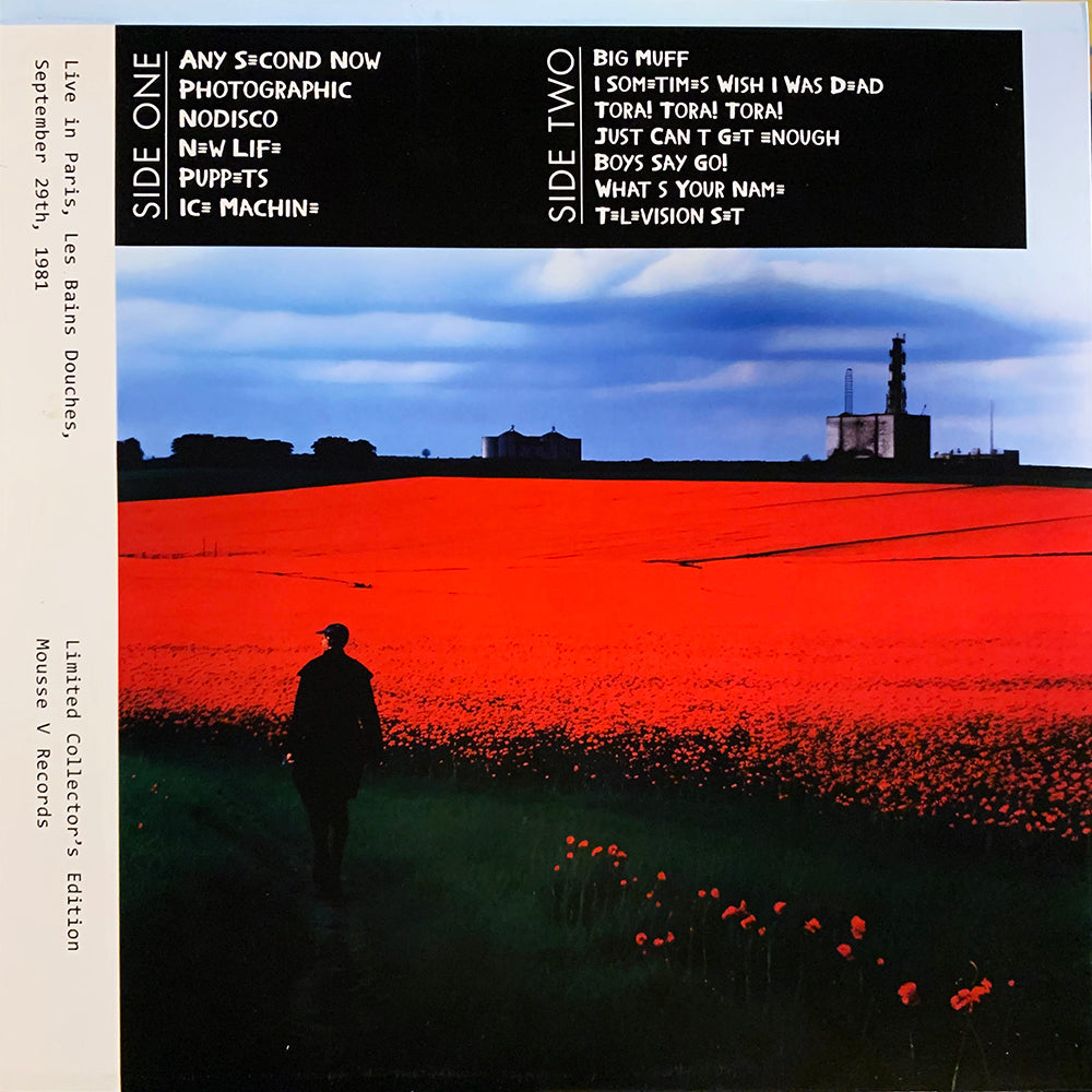 DEPECHE MODE LP Les Bains Douches (Orange Coloured Vinyl)