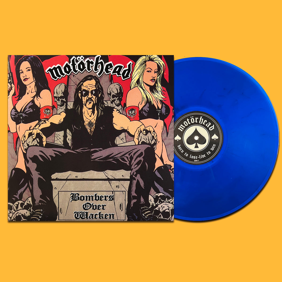 MOTORHEAD LP Bombers over Wacken (Blue Coloured Vinyl Deluxe Pop Up Cover)