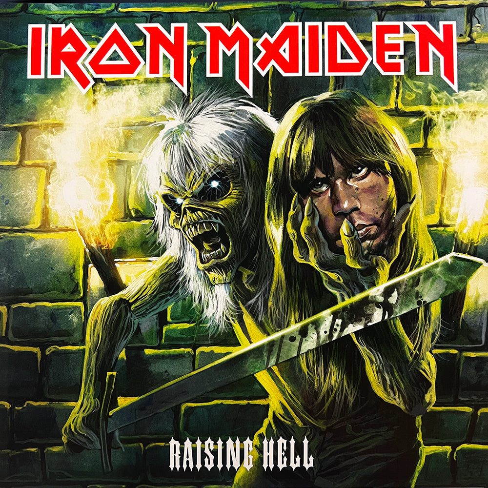 IRON MAIDEN 2xLP Raising Hell (Splatter Coloured Vinyls)