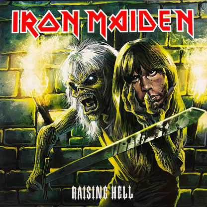 IRON MAIDEN 2xLP Raising Hell (Splatter Coloured Vinyls)