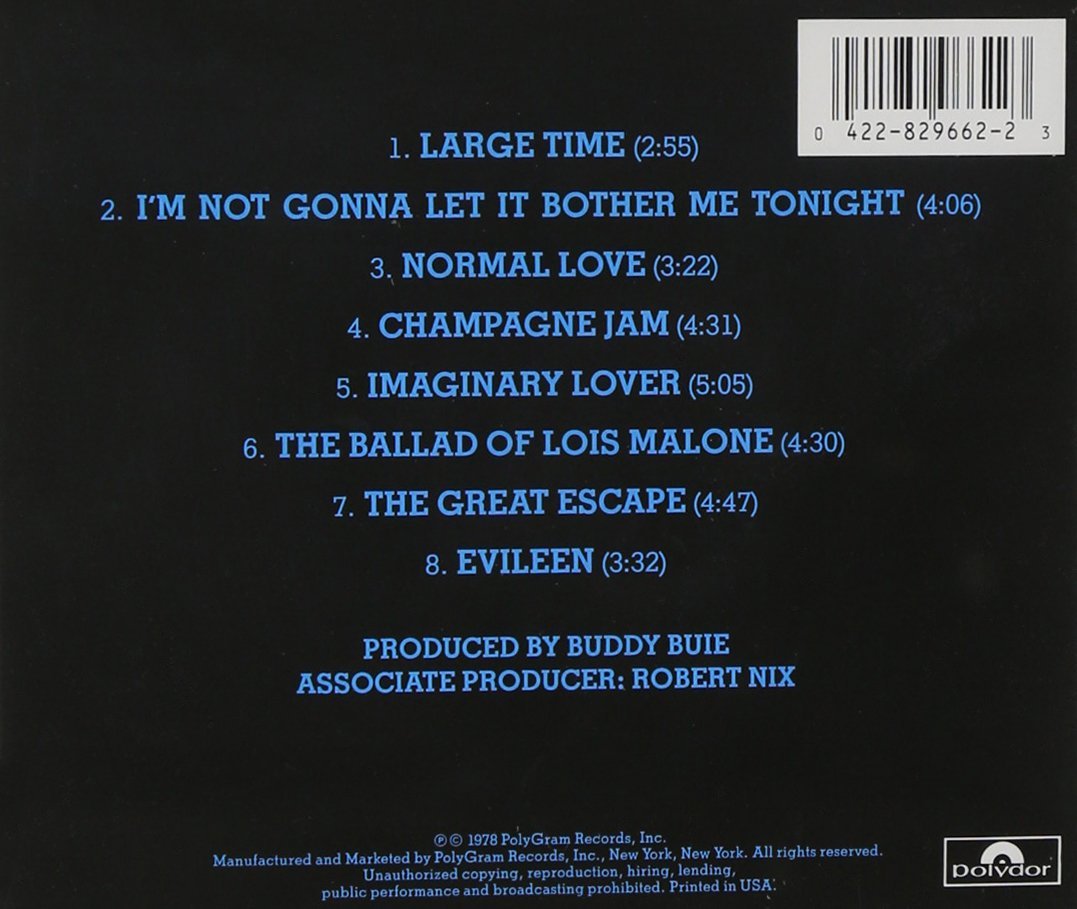 ATLANTA RHYTHM SECTION CD Champagne Jam