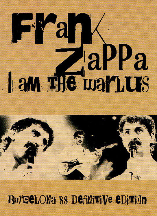 FRANK ZAPPA DVD I Am The Warlus (Digipack)