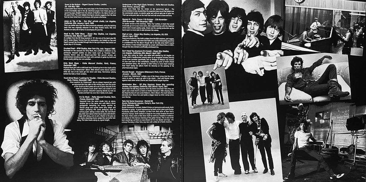ROLLING STONES 2xLP Diggin’ Deeper - Still Trawling The Vaults 1964/1997 Marbled