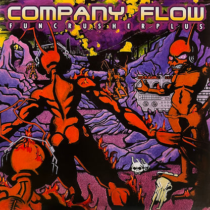 COMPANY FLOW 2xLP Funcrusher Plus (Brown Marbled Coloured Vinyls)