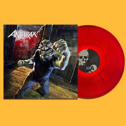 ANTHRAX LP Among The Living Tour (Red Translucid Coloured Vinyl)