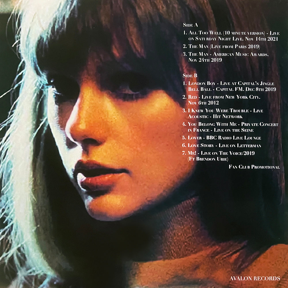 TAYLOR SWIFT LP Live (One For The Swifties) (Sand Marbled Coloured Vinyl)