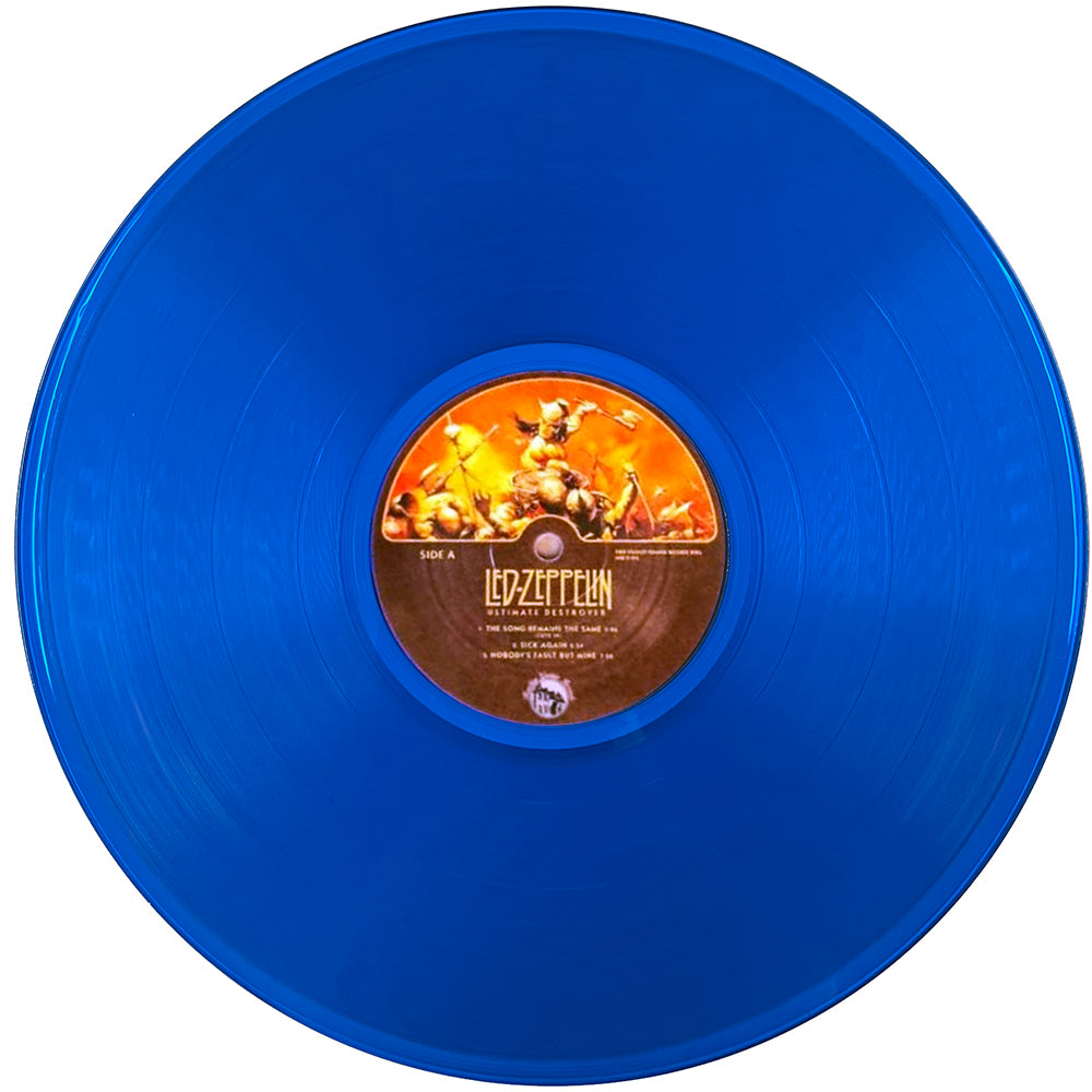 LED ZEPPELIN 4xLP BOX SET Ultimate Destroyer (Blue Coloured Vinyls)