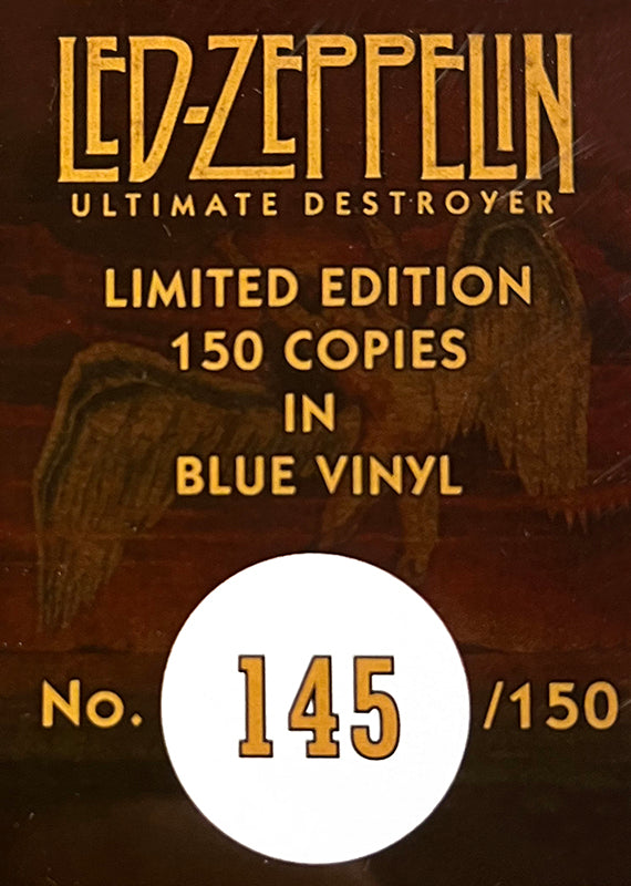 LED ZEPPELIN 4xLP BOX SET Ultimate Destroyer (Blue Coloured Vinyls)