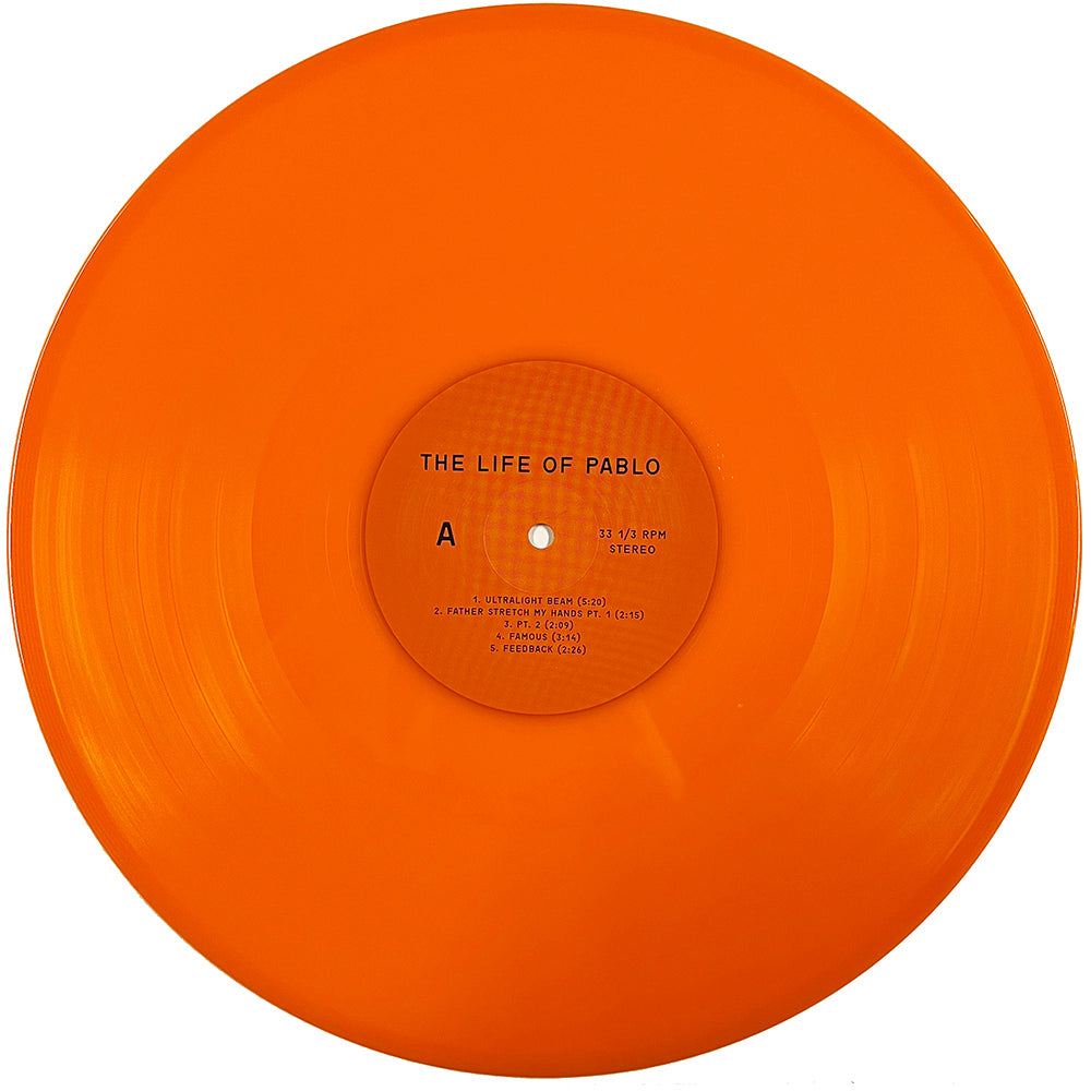 KANYE WEST 2xLP The Life Of Pablo (Orange Coloured Vinyls) Includes Saint Pablo
