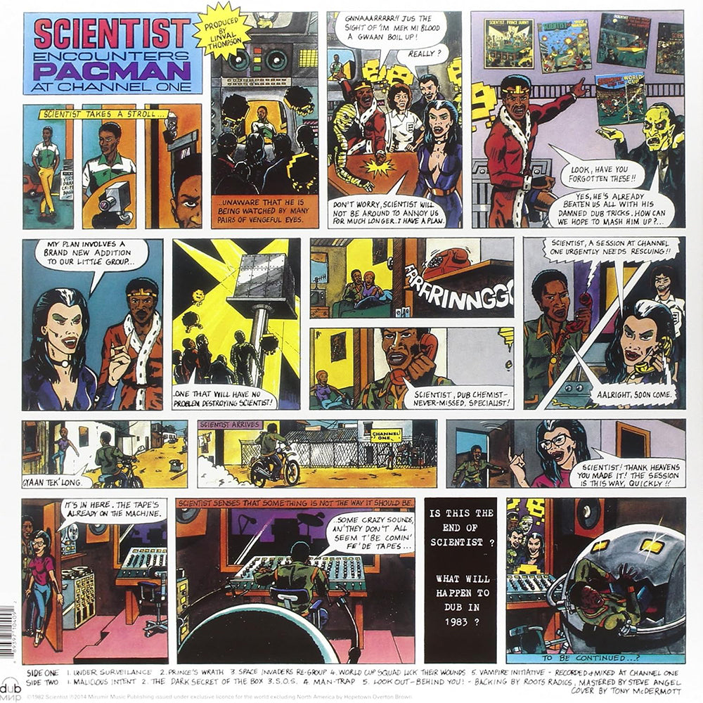 SCIENTIST LP Scientist Encounters Pac-Man