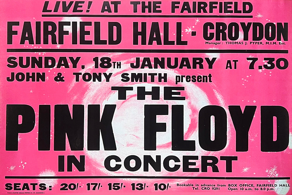 PINK FLOYD 3xLP+T-SHIRT BOX SET Amazing Croydon (Clear Coloured)