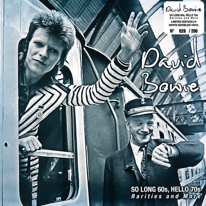DAVID BOWIE LP So Long 60S, Hello 70S - Rarities And More (White Marbled Colour)