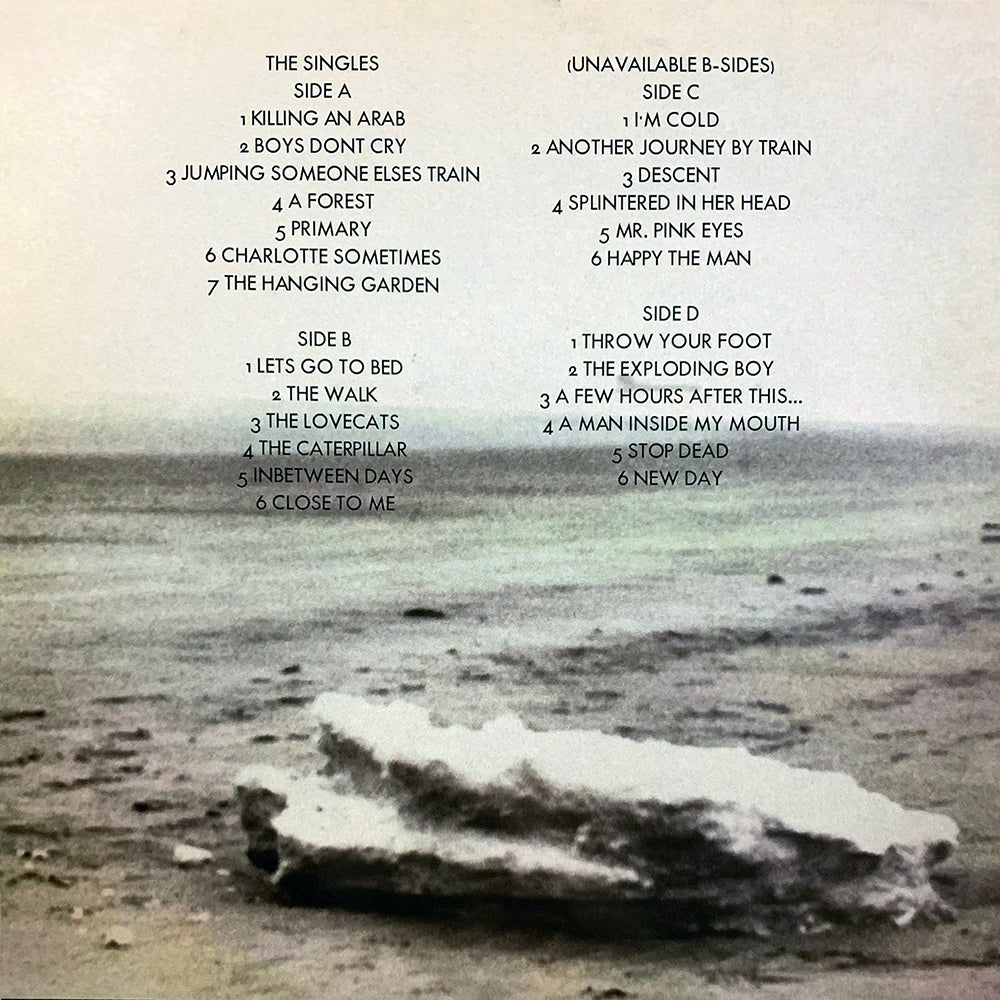 THE CURE 2xLP Standing On A Beach The Singles And Unavailable B-Sides (Marbled)