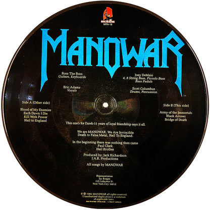 MANOWAR LP Hail To England (Picture Disc with Cover and Insert)