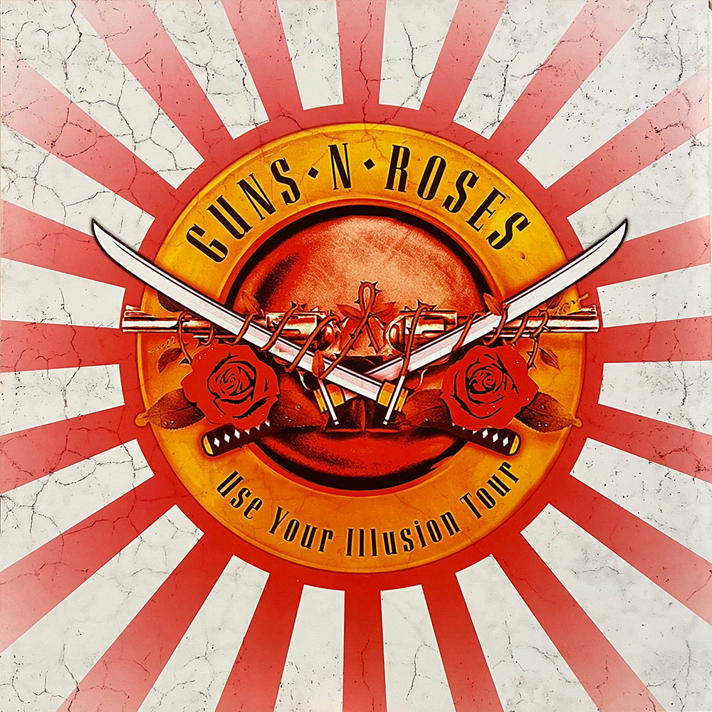 GUNS AND ROSES 4xLP BOX SET The Legendary Tokyo Night 1992 (Grey Marbled Colour)