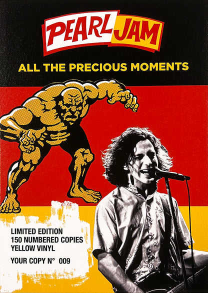 PEARL JAM BOX SET 4xLP All The Precious Moments (Yellow 150 Numbered Copies)