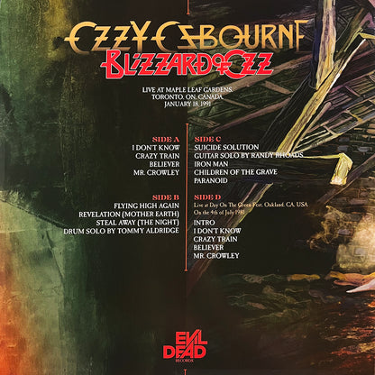OZZY OSBOURNE 2xLP Tour of Canada 81' (Red Coloured Vinyls)