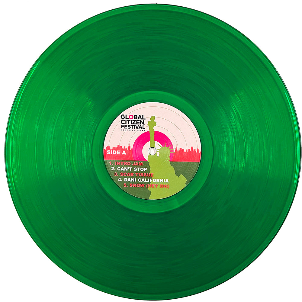RED HOT CHILI PEPPERS LP Global Citizen Festival 2023 (Green Colour Vinyl) Promo