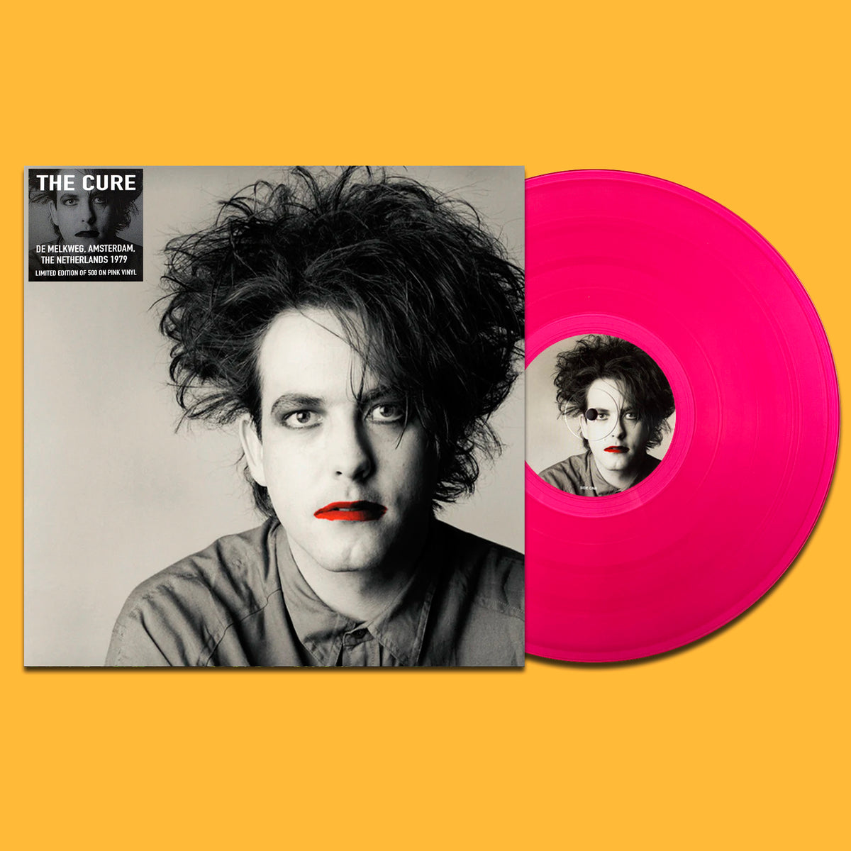 THE CURE LP De Melkweg, Amsterdam, The Netherlands 1979 (Pink Coloured)