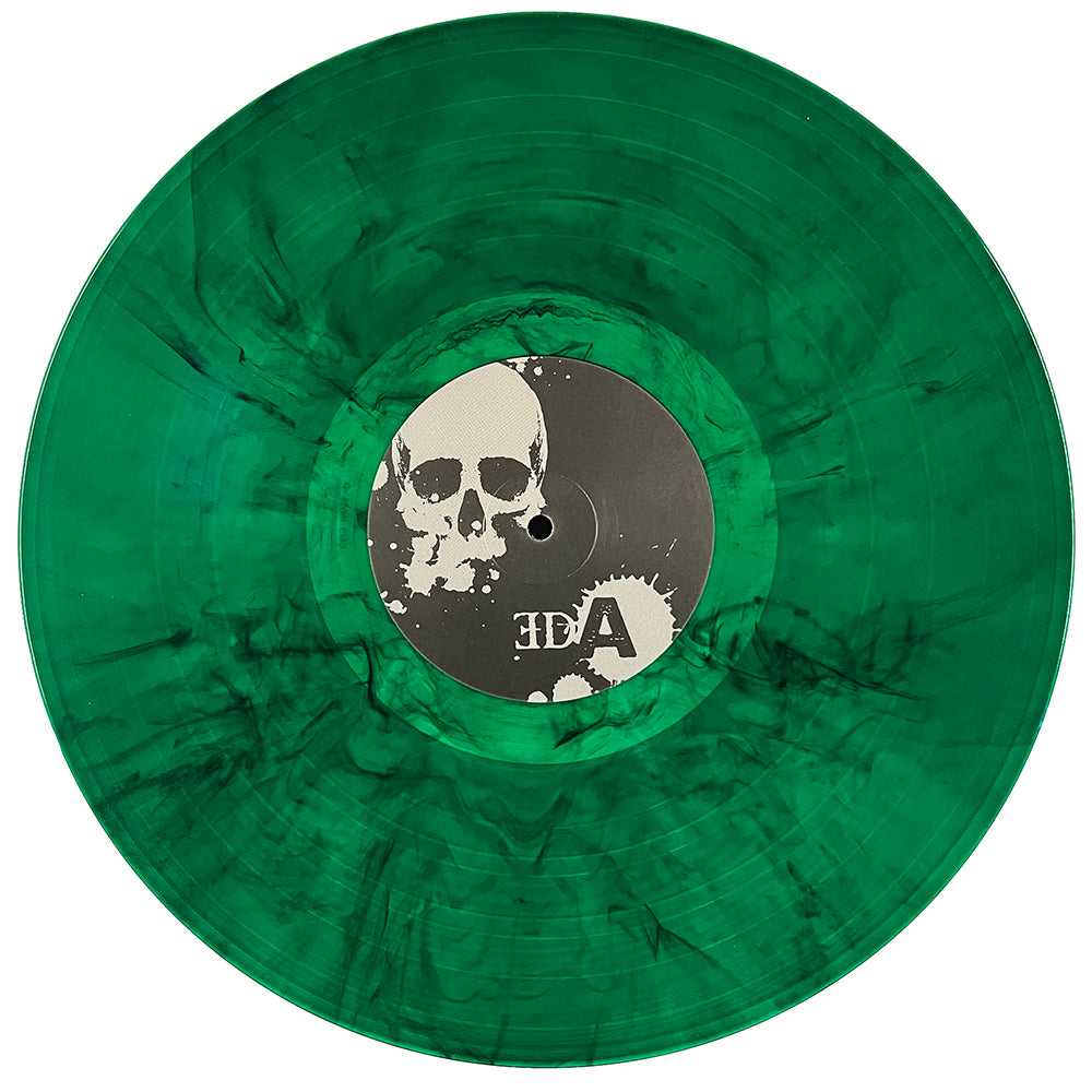 IRON MAIDEN LP Long Beach '81 (Smoke Dark Green Coloured Vinyl)