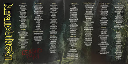 IRON MAIDEN 2xLP Genghis Khan Tour (with 66 Numbered Copies Lithography)