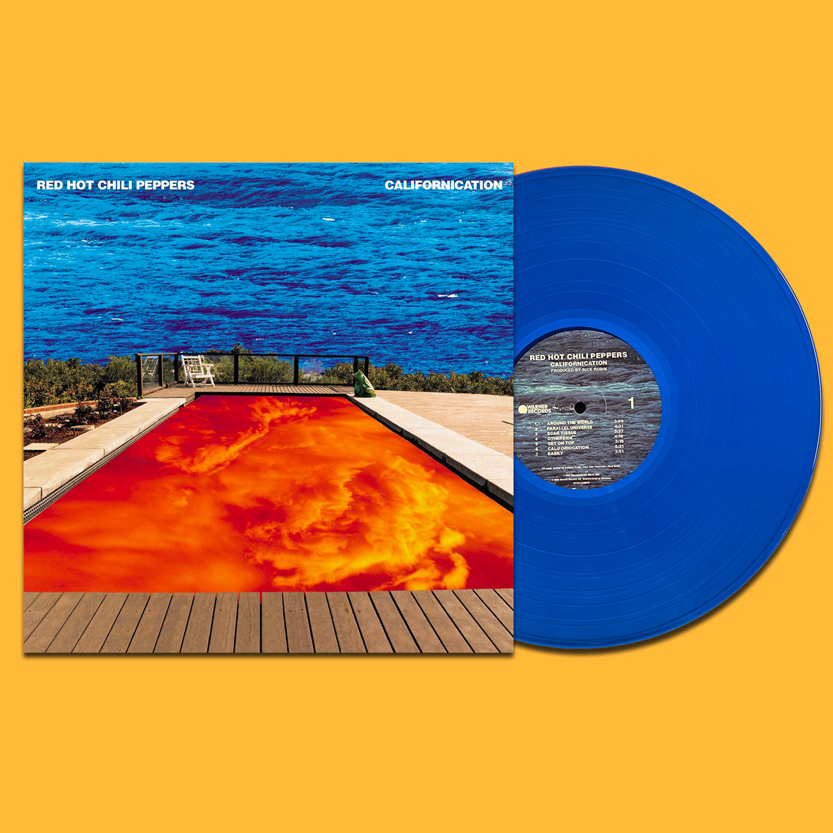 RED HOT CHILI PEPPERS LP Californication (Translucid Blue Coloured Vinyl)