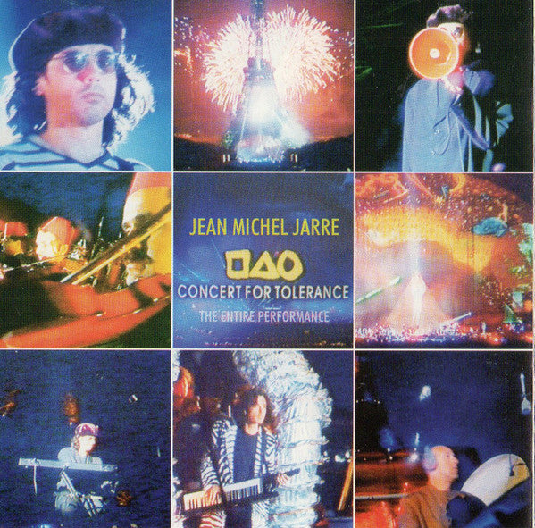 JEAN MICHEL JARRE 2xCD Concert Pour La Tolerance