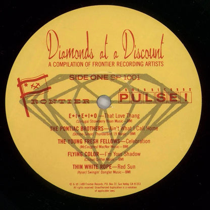 VARIOUS LP Diamonds At A Discount - A Compilation Of Frontier Recording Artists