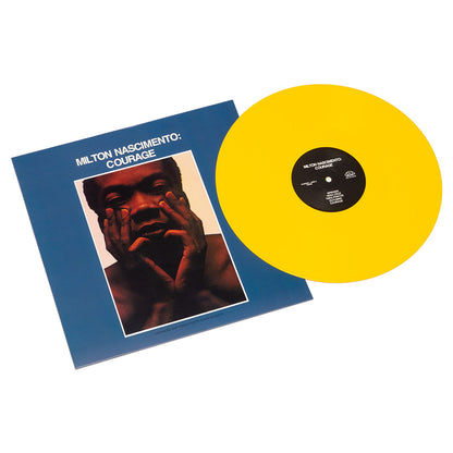 MILTON NASCIMENTO LP Courage (Yellow Coloured Vinyl)