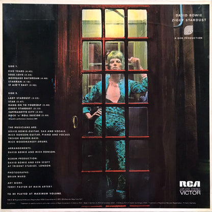 DAVID BOWIE LP Ziggy Stardust (180 Grams Gatefold Cover)