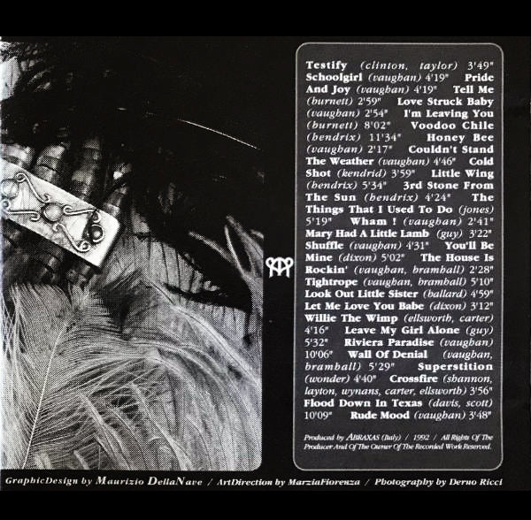 STEVIE RAY VAUGHAN 2xCD All You Can Get About Him