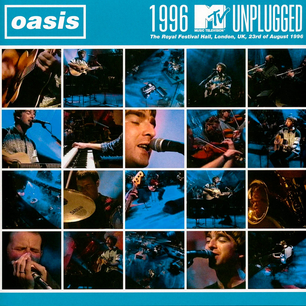 OASIS LP 1996 MTV Unplugged (Black Marbled Coloured Vinyl)