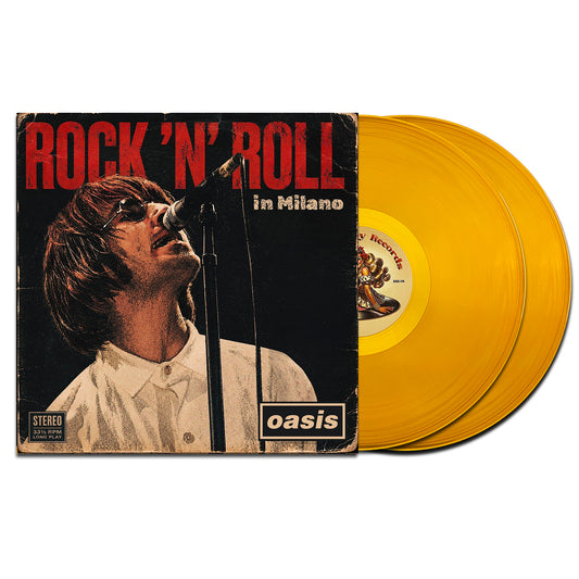 OASIS 2xLP Rock 'N' Roll in Milan (Orange Crystal Coloured) 70 Copies