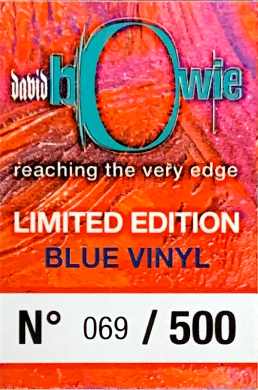 DAVID BOWIE LP Reaching The Very Edge (Blue Coloured Vinyl) Live in Spain
