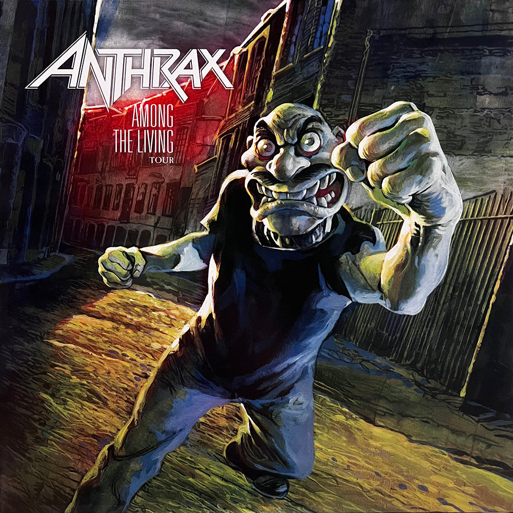 ANTHRAX LP Among The Living Tour (Orange Translucid Coloured Vinyl)