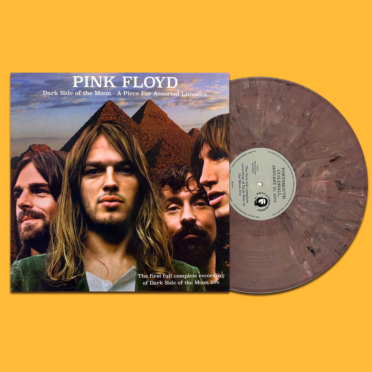 PINK FLOYD LP Dark Side Of The Moon A Piece For Assorted Lunatics (Brown Colour)