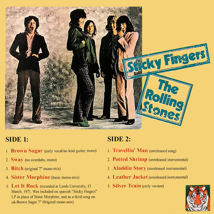 ROLLING STONES LP Sticky Fingers The Alternate Album (Red Vinyl - Pop Up Cover)