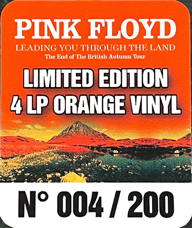 PINK FLOYD BOX SET 4xLP Leading You Through The Land (Orange Colour 200 Copies)