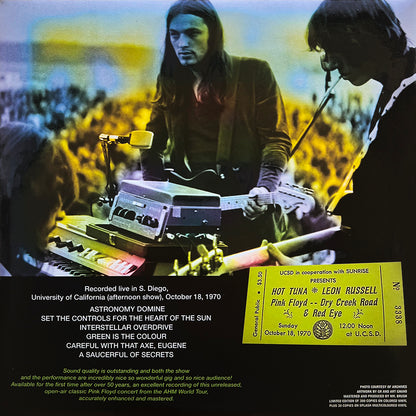PINK FLOYD 2xLP A Psychedelic Breakfast (Pink Marbled Vinyl) Gatefold Cover