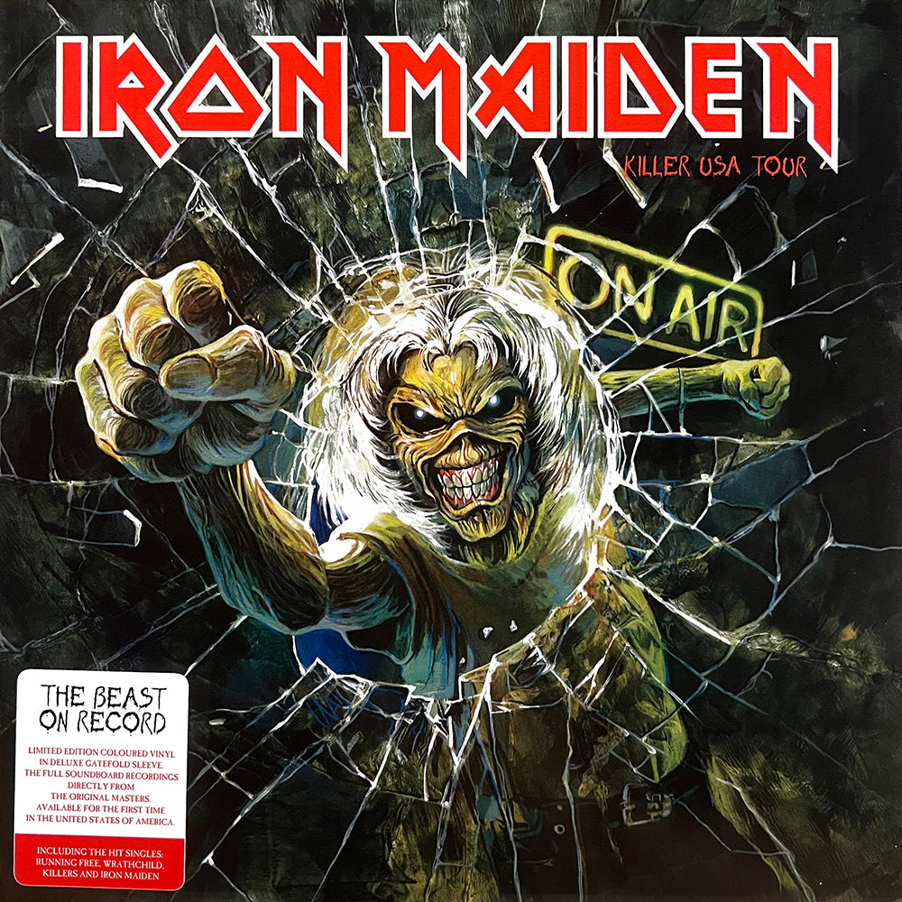 IRON MAIDEN 2xLP Killer USA Tour (Yellow Translucid Coloured Vinyls)