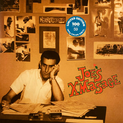 FRANK ZAPPA LP Joe's XMasage (Blue Marbled Coloured Vinyl) + Poster